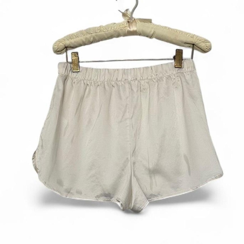 Express satin sleep shorts